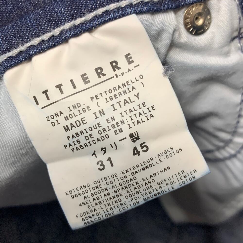 D&G dolce & Gabbana mom jeans high rise dark wash sz 31 - Picture 3 of 7